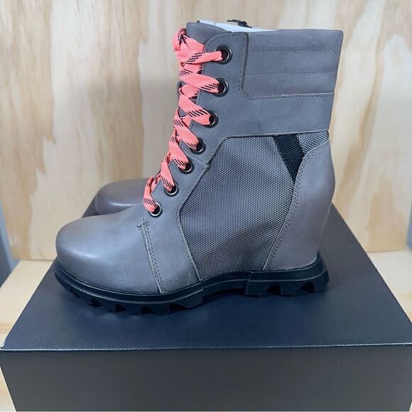 New Sorel Joan Of Arctic Wedge III Lexie Boots Women’s Size 6.5 - Picture 3 of 9